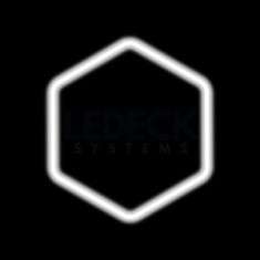 Lumină LED Hexagonală &ndash; 1 Modul 83x98CM - Garaj, Dormitor, Cameră Gaming,