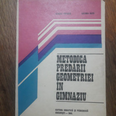 Metodica predarii geometriei in gimnaziu - Olimpia Popescu / R3P2F