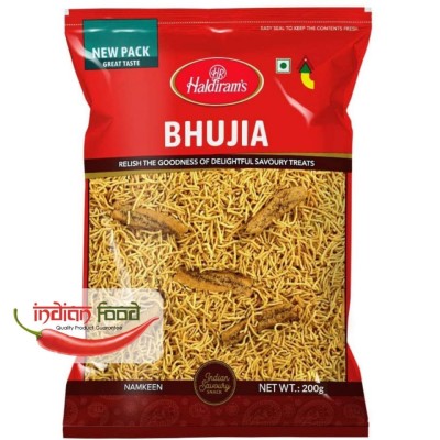 HALDIRAM Bhujia Masala (Snacks Indian Sev Bhujia Condimentat) 200g foto