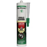 Silicon pentru sticla transparent Den Braven Sticla si acvarii interior / exterior 280 ml