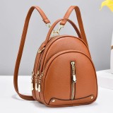 Cumpara ieftin Geanta tip rucsac, Perdita GT3057, Maro