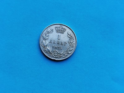 1 Dinar 1925 Yugoslavia- foto