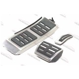 Set Pedale Inox + Footrest transmisie automata Audi A4,A5,A6,A7,Q5