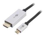 Adaptor HDCP 2.2 HDMI 2.1 USB C Aurit 3m