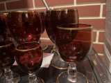 Set pahare vin/apa red