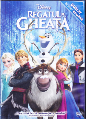 DVD animatie: Regatul de gheata - Frozen ( original, dublat limba romana ) foto