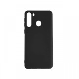 Husa Samsung Galaxy A21 Lemontti Silicon Silky Negru