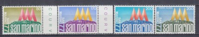 SAN MARINO 1977 EXPO 77 SERIE MNH foto