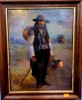 Tablou Nicolae Perțache - Căldărar, Portrete, Ulei, Realism