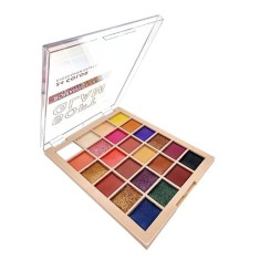 Paleta Fard, Makeup, Romantic Color, Soft Glam, 24 Culori, 01, 24 g