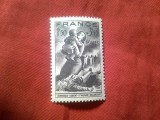 Serie 1 valoare Franta 1946 Ajutor pt localitatile bombardate