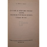 Mircea Musat - Izvoare si marturii straine despre stramosii poporului roman (Editia: 1980)
