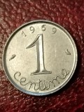 1 centime 1969, stare UNC + Luciu [poze]. Discount conform descriere [10 - 20 %. Vezi descrierea.].