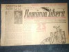 Ziar Romania Libera 24 August 1946, Stare Buna, Ziar de Colectie