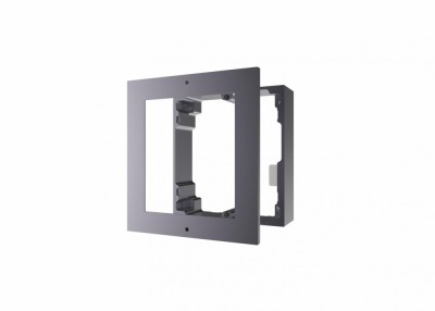 PANOU frontal HIKVISION, pt modul videointerfon modular Hikvision DS-KD-ACW1, montare aplicata, aluminiu, 117mm x 1 07mm x 4mm, &amp;quot;DS-KD-ACW1&amp;quot; foto