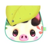 Geanta de umar Gorjuss Bangoberry Piggy Porcusorul, 19x19x2 cm, 3 pinuri