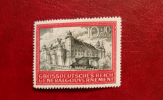 Timbre Germania Reich 1944 The 5th Anniversary MNH serie completa foto