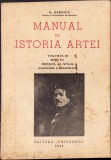 HST C6114 Manual de istoria artei volumul III 1946 Oprescu