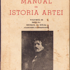 HST C6114 Manual de istoria artei volumul III 1946 Oprescu