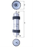 Filtru combustibil MAHLE KL1102