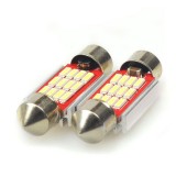BZRSH Set 2 Becuri LED CANBUS C5W 31mm 36mm 39mm 41mm 5W 300lm SMD 3030 36 mm