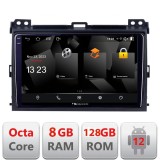 Navigatie Toyota Prado 2004-2009 Android 2K QLED 8GB RAM 128GB 4G