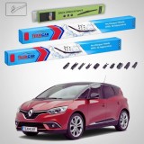 Cumpara ieftin Ștergătoare Renault Scenic IV 2016-2022 | Set Față și Spate Flat Premium &ndash; TeamCar&reg;