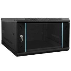 vidaXL Dulap de rețea cu depozitare Negru 53 x 60 x 30 cm Oțel