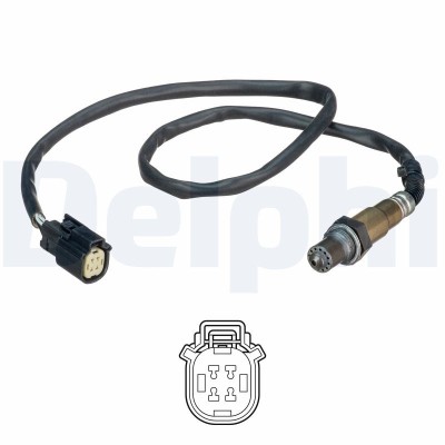 DELPHI ES21126-12B1 Sonda Lambda foto