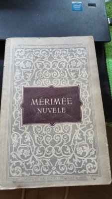 NUVELE , PROSPER MERIMEE , 1956 foto