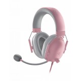 Casti gaming cu fir Razer Blackshark V2 X, jack 3.5 mm, 7.1 Surround, roz