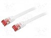 Cablu patch cord, Cat 6, lungime 10m, U/FTP, LOGILINK - CF2091S foto