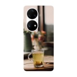 Husa compatibila cu Huawei Mate 40 Pro model Have a cup of tea, Silicon, TPU, Viceversa, Transparent, Carcasa