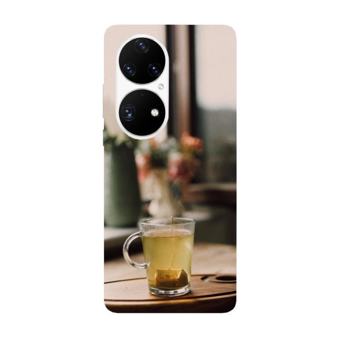 Husa compatibila cu Huawei P40 Pro model Have a cup of tea, Silicon, TPU, Viceversa