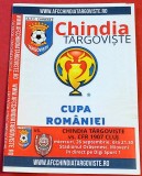 Program meci fotbal &quot;CHINDIA&quot; TARGOVISTE - CFR CLUJ (CUPA ROMANIEI 26.09.2018)