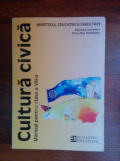 Manual de Cultura Civica, clasa a VIII-a - Dakmara Georgescu, Doina Stefanescu foto