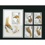 GAMBIA 1993 WWF FAUNA PROTEJATA PANGOLINI