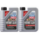 Cumpara ieftin Pachet 2 litri Ulei Motor Mineral Liqui Moly MoS2 Lechilauf 15w40