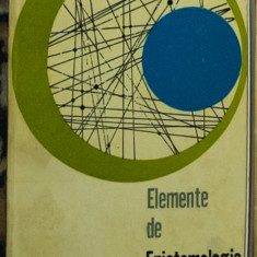 Henri Wald - Elemente de epistemologie generala