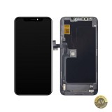 Display cu Touchscreen ZY pentru Apple iPhone 11 Pro Max cu Rama Versiune LCD In-Cell IC Movable Negru