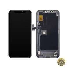 Display cu Touchscreen ZY pentru Apple iPhone 11 Pro Max cu Rama Versiune LCD In-Cell IC Movable Negru