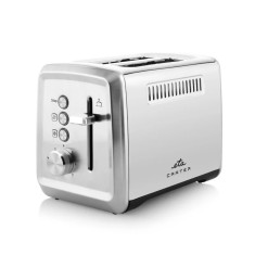 Prajitor de paine ETA Carter 4166 90000, 850 W, 2 felii, 7 niveluri de rumenire, otel inoxidabil