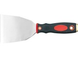 Spaclu Din Otel Inoxidabil, Maner Bicolor Cu Insertie De Alama, 8Cm