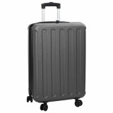 Valiza pliabilă cu carcasă dură 24&#039;&#039; gri &icirc;nchis 43x27x66 cm ABS