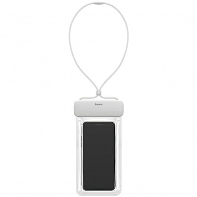Husa Universala Waterproof, Baseus, Let&amp;#039;s Go, Alba ACFSD-D02 foto