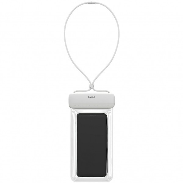 Husa Universala Waterproof, Baseus, Let&#039;s Go, Alba ACFSD-D02