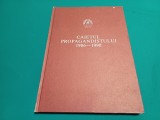 CAIETUL PROPAGANDISTULUI - 1986- 1990 / 20