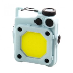 Lanterna Mini de Buzunar Tip Breloc, Flippy, Incarcare prin USB Type C, Multifunctionala, pentru Exterior, Camping, Alpinism, Ciclism, Mini Lanterna E foto
