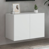 vidaXL Comodă TV de perete, alb, 60x30x41 cm
