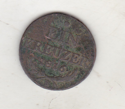 bnk mnd Austria 1 kreuzer 1816 B foto